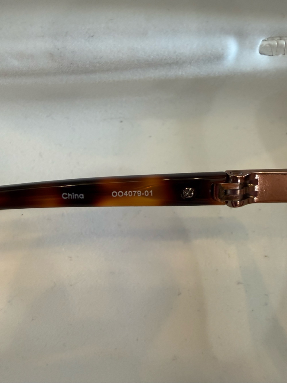 Oakley Feedback Aviator Tortoiseshell Sunglasses with Rose Gold trim NWOT - Picture 5 of 15